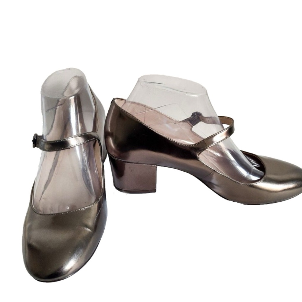 Louise et Cie Mary Jane 2” Heels Gold with Classic Design Size 5.5 - Picture 4 of 11